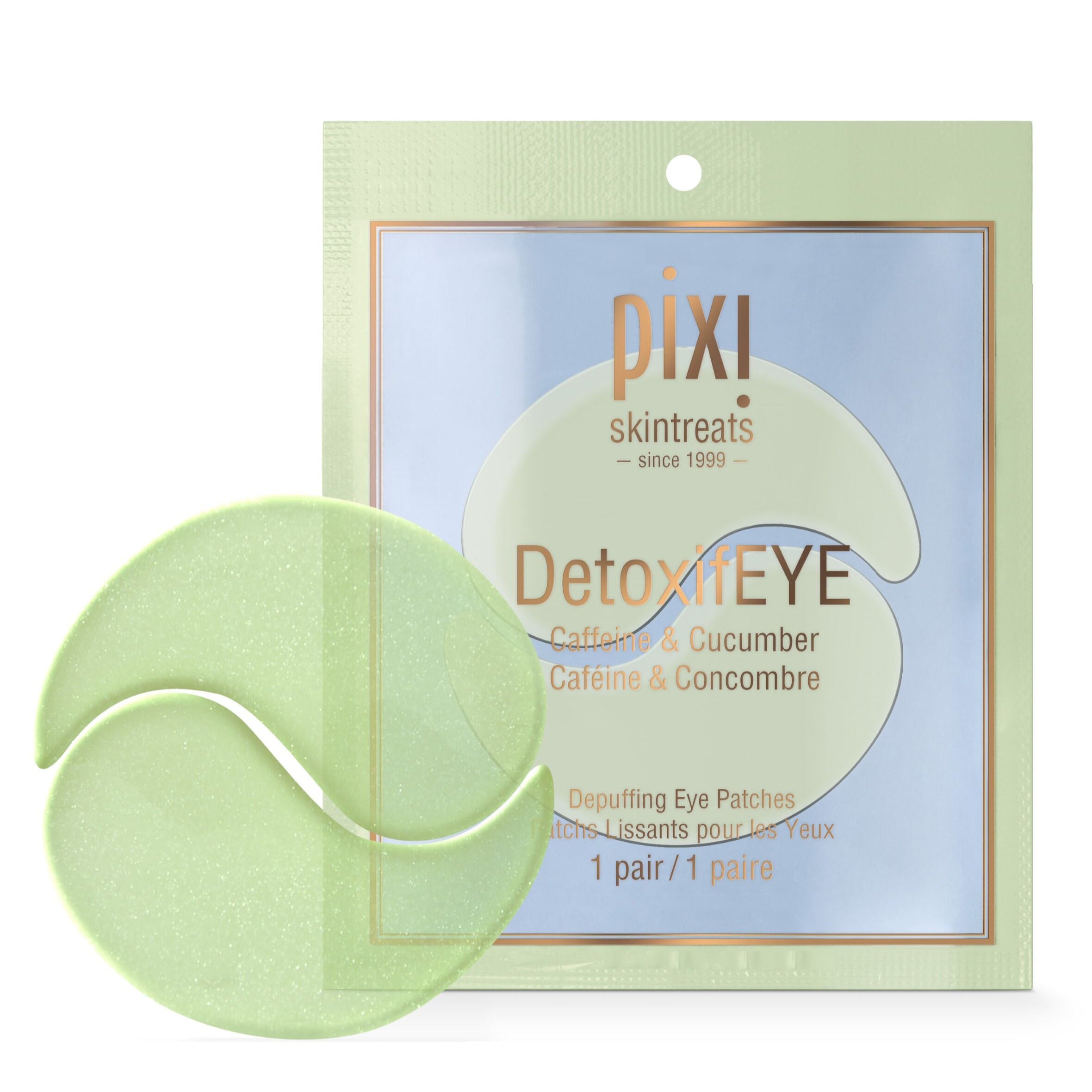 Pixi Eye Patches DetoxifEYE Augenpads 1 Paar Koffein Gurke