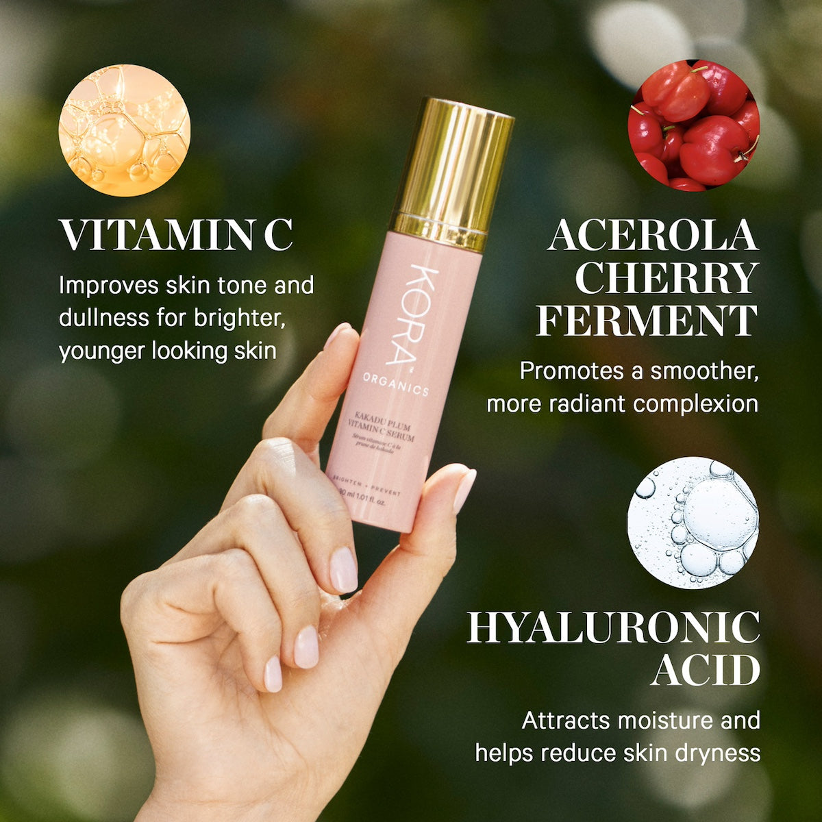 Kora Organics Kakadu Plum Vitamin C Serum 30ml Glow