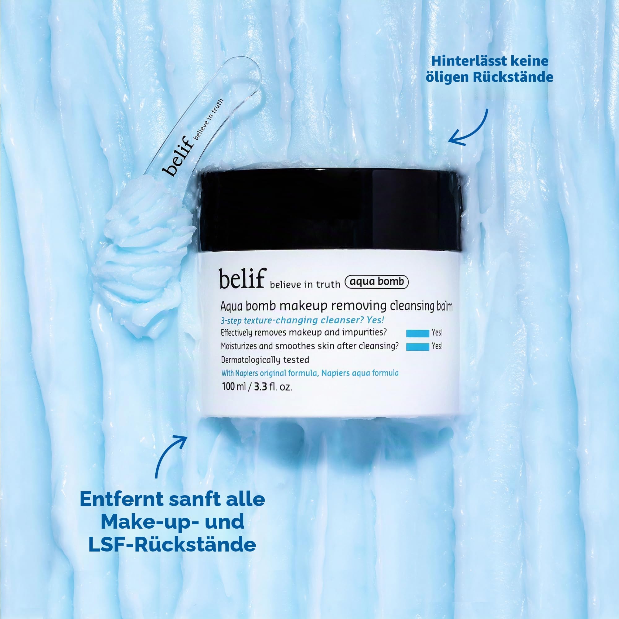 belif Aqua Bomb Reinigungsbalsam 100 ml mit Lotusblüte