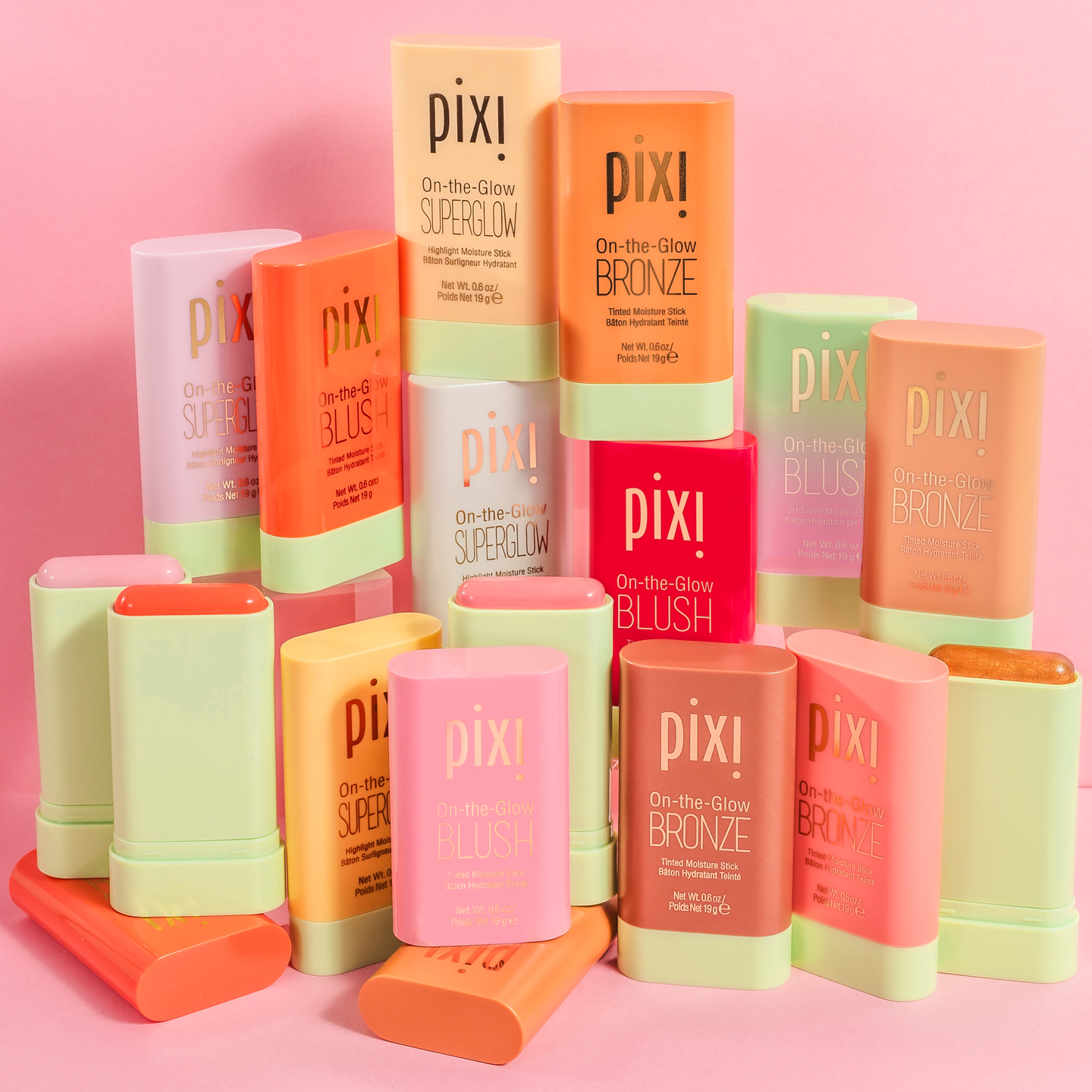 Pixi Makeup On-the-Glow Family Collection Set Blush Bronze
