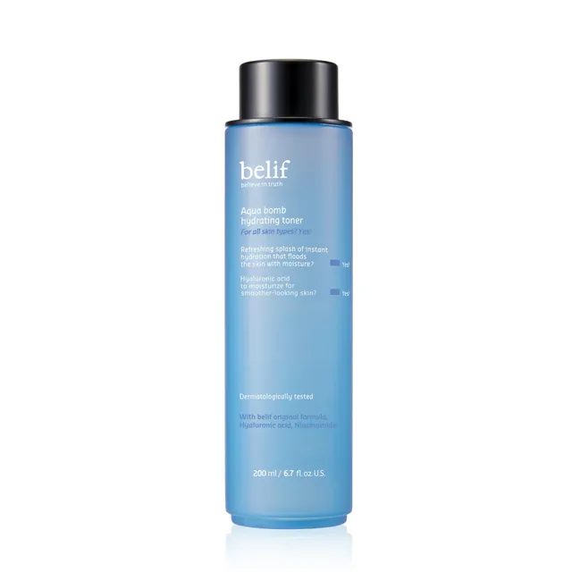 belif Aqua Bomb Gesichtswasser Hydrating Toner 200 ml Hyaluron