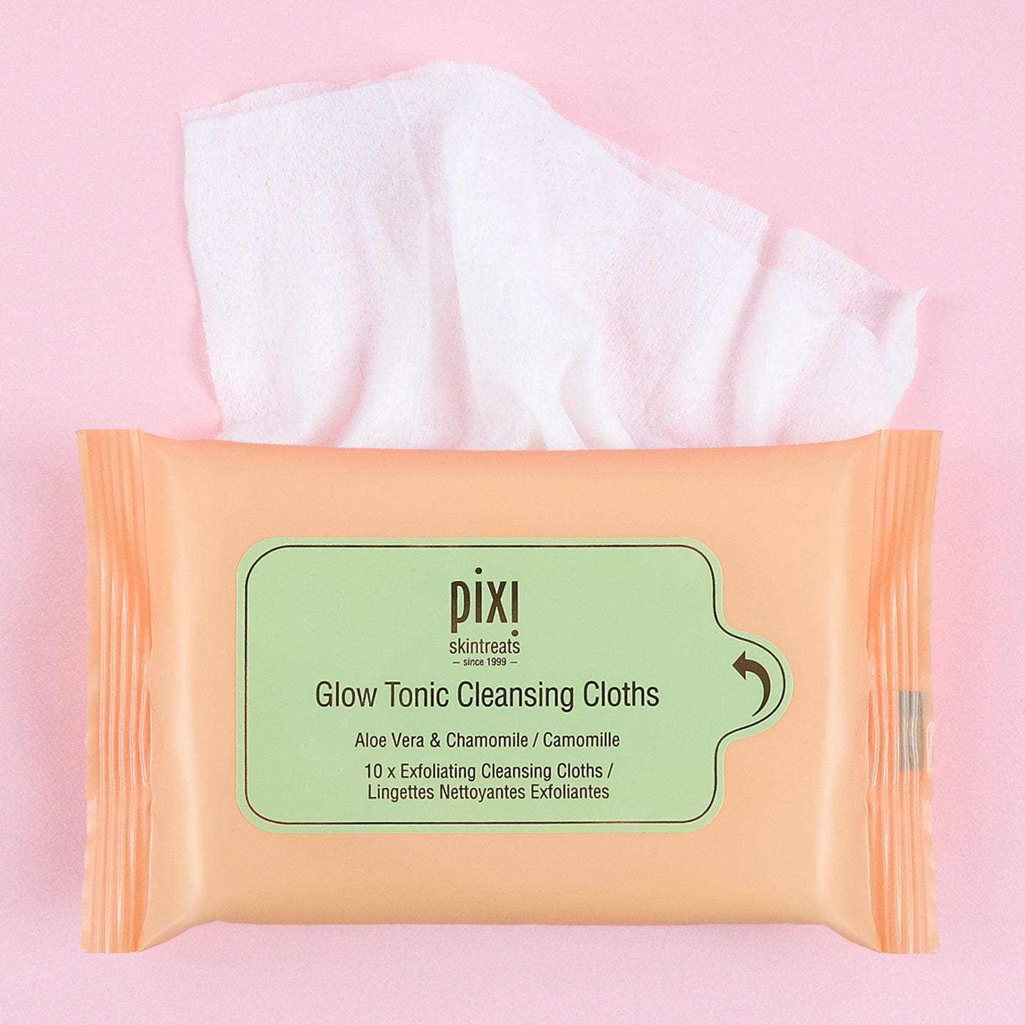 Pixi Glow Tonic Reinigungstücher 5er-Set Glycolsäure