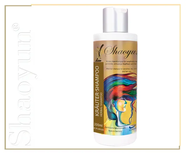 Shaoyun Haar und Kopfhautpflege Kräuter-Shampoo ohne Sulfate