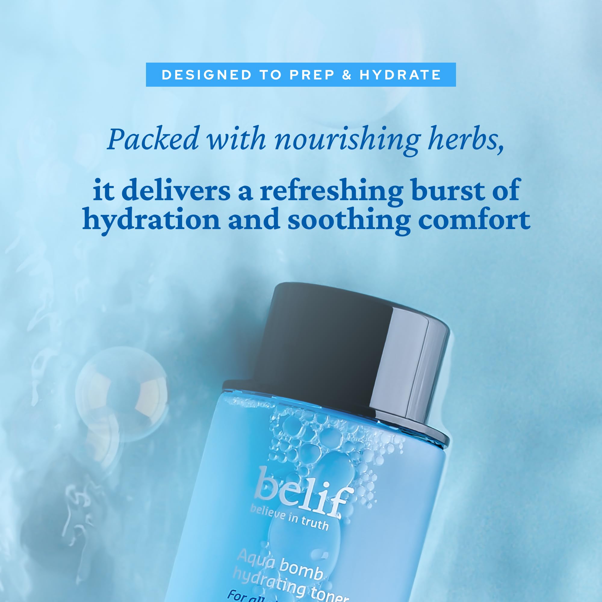Belif Aqua Bomb Gesichtswasser Toner 200ml Niacinamid
