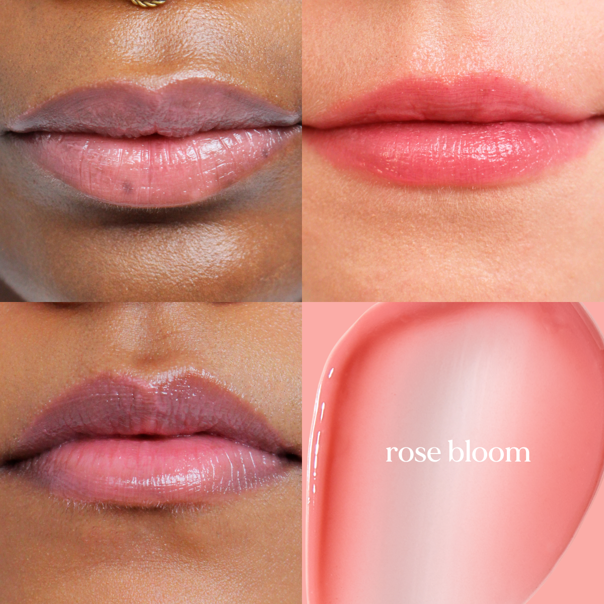 Hello Sunday Lips Tinted Lip Balm SPF 50 Rose Bloom Shea
