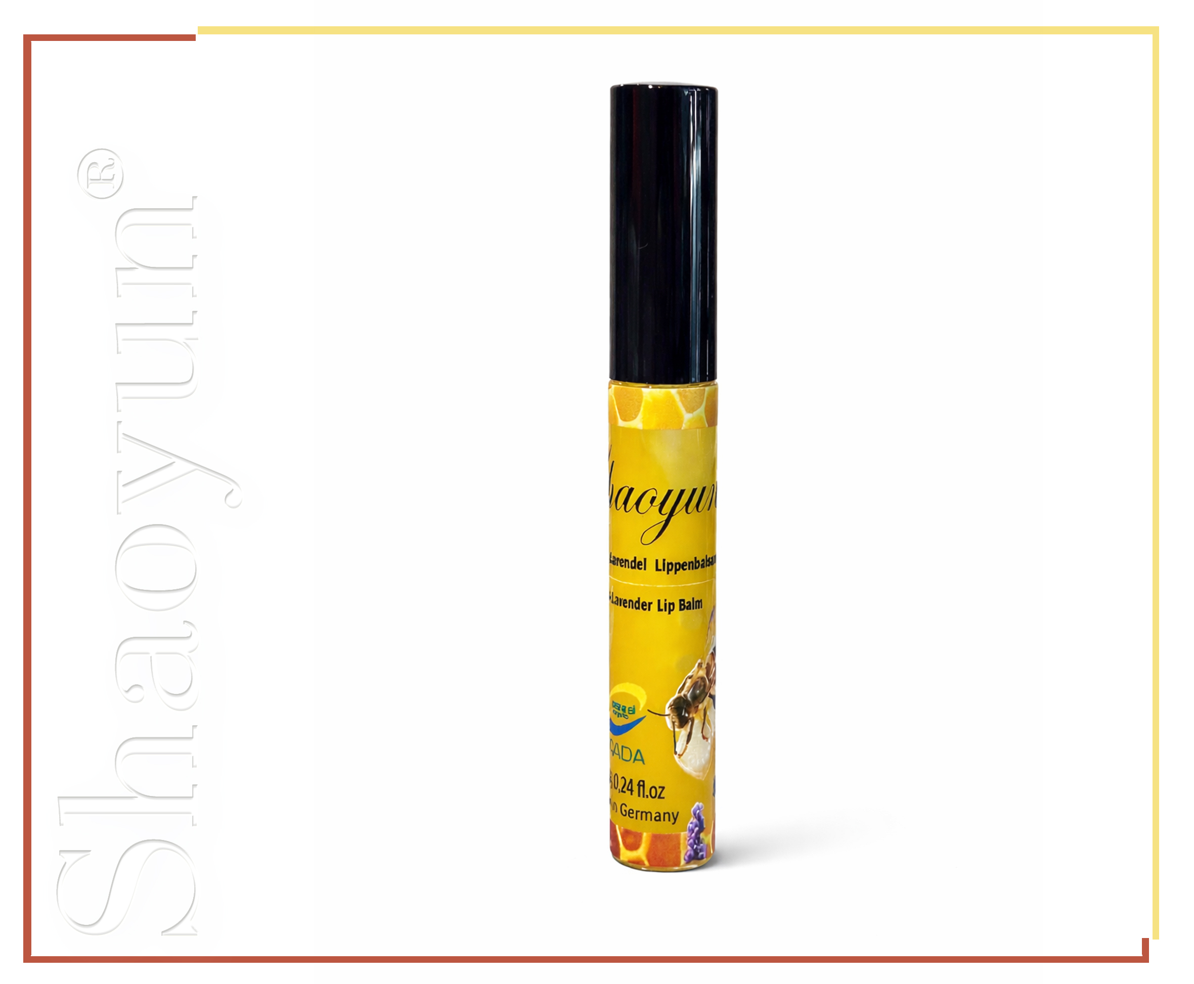 Shaoyun Gesichtspflege Lavendel Gelée Royale Lippenbalsam 7ml trocken