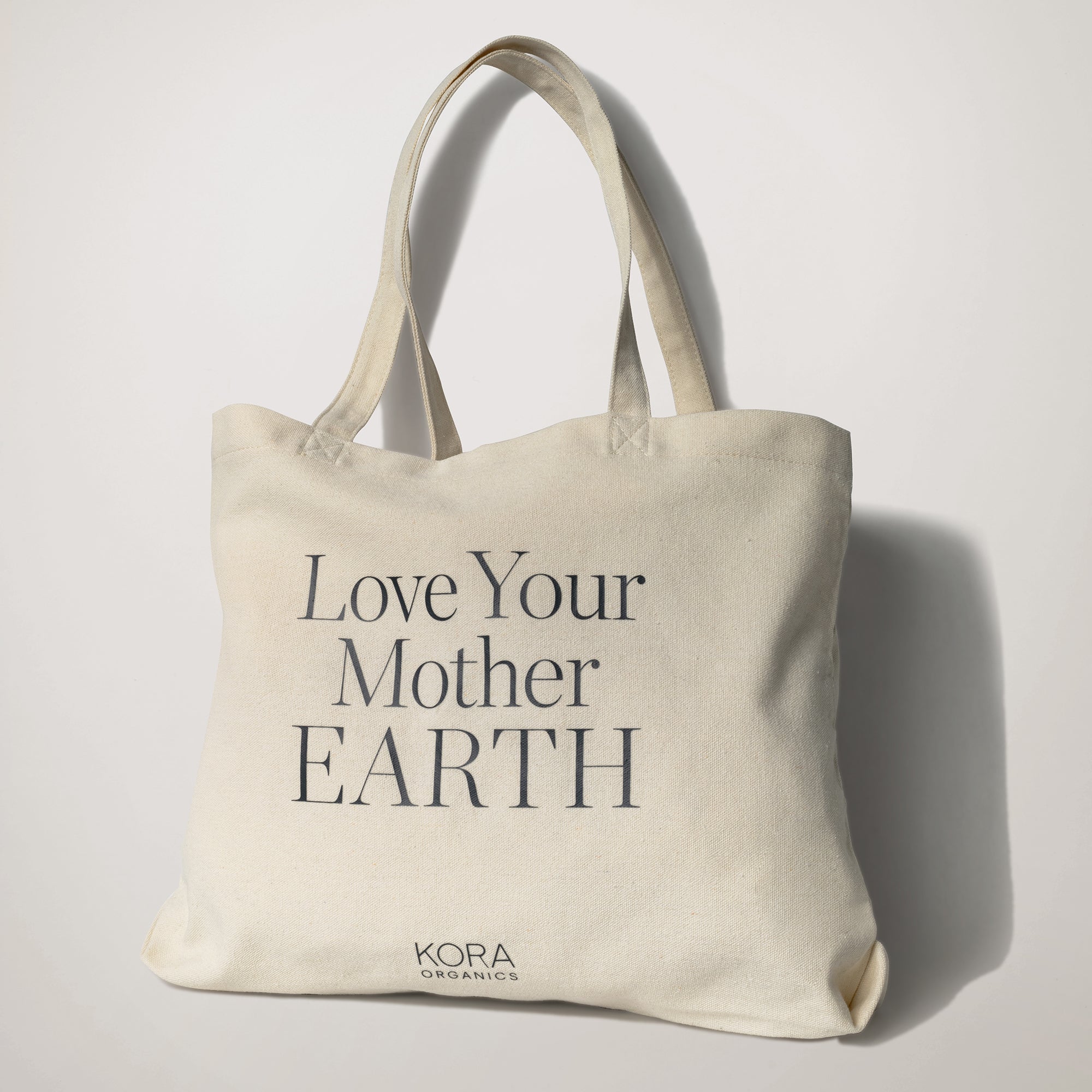 Kora Organics Love Your Mother Earth Tote Baumwolltasche