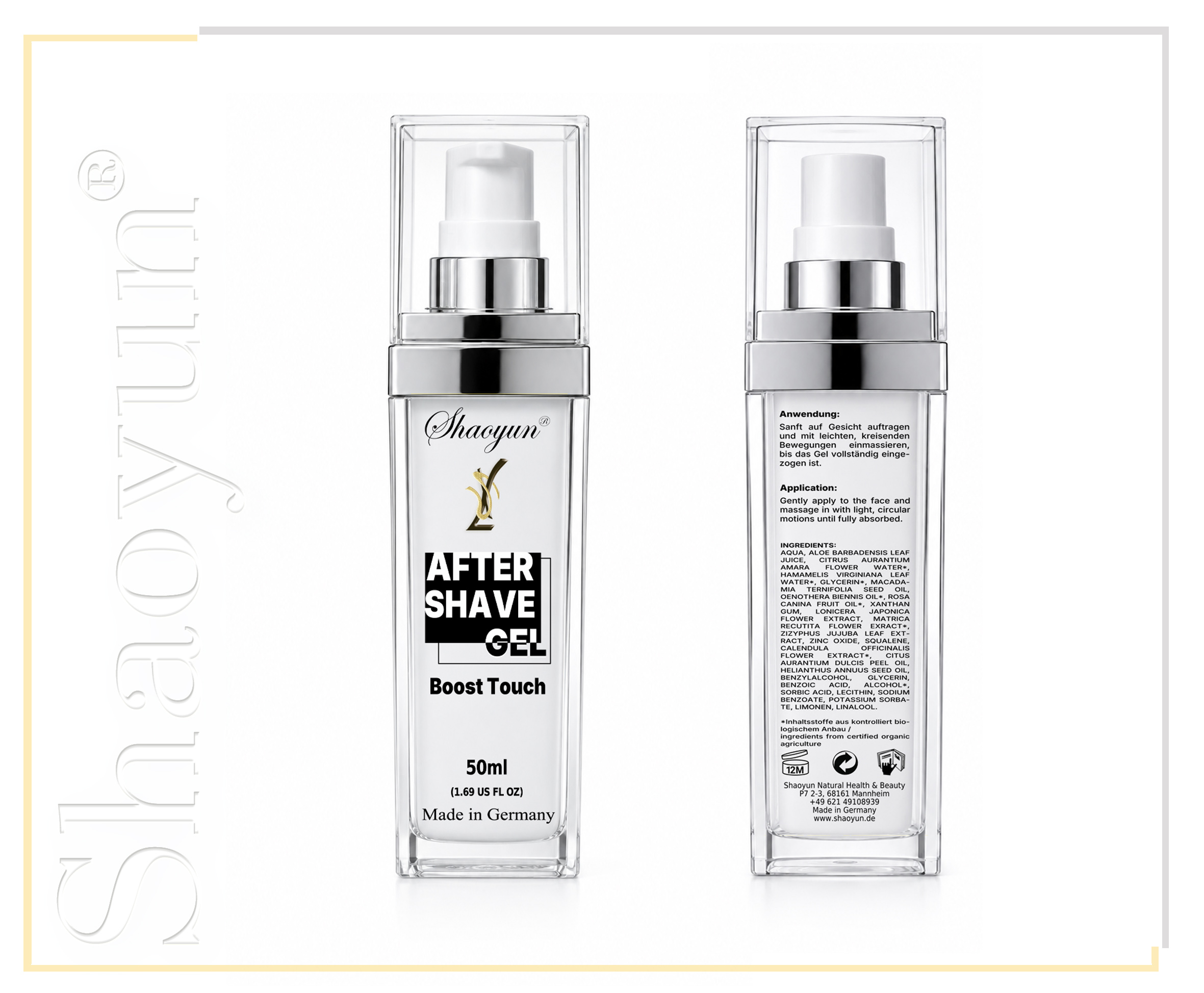 Shaoyun Gesichtspflege After Shave Gel Bikinizone Bart