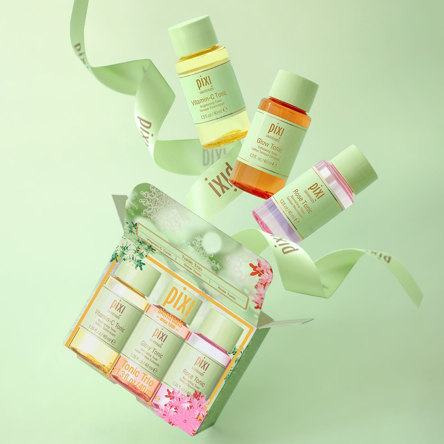 Pixi Glow Tonic Tonic Trio Kit Gesichtswasser 3er Set Glow