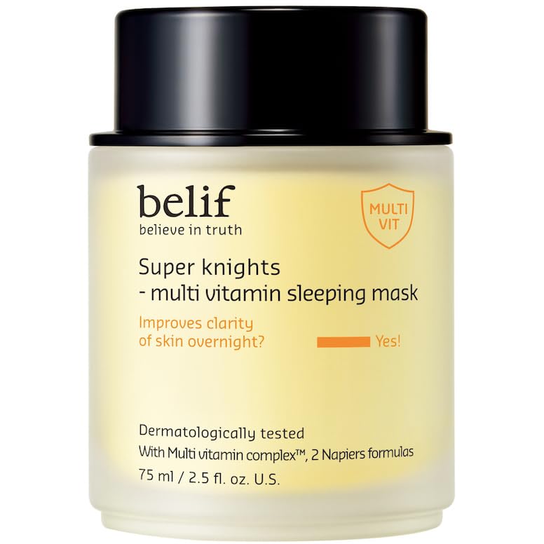 belif Super Knights Nachtmaske 75ml mit Multivitamin