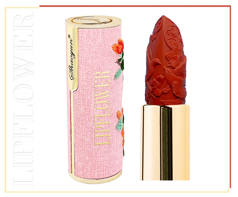 Shaoyun Lip Flower Lilie 201 Lippenstift vegan ohne Titandioxid