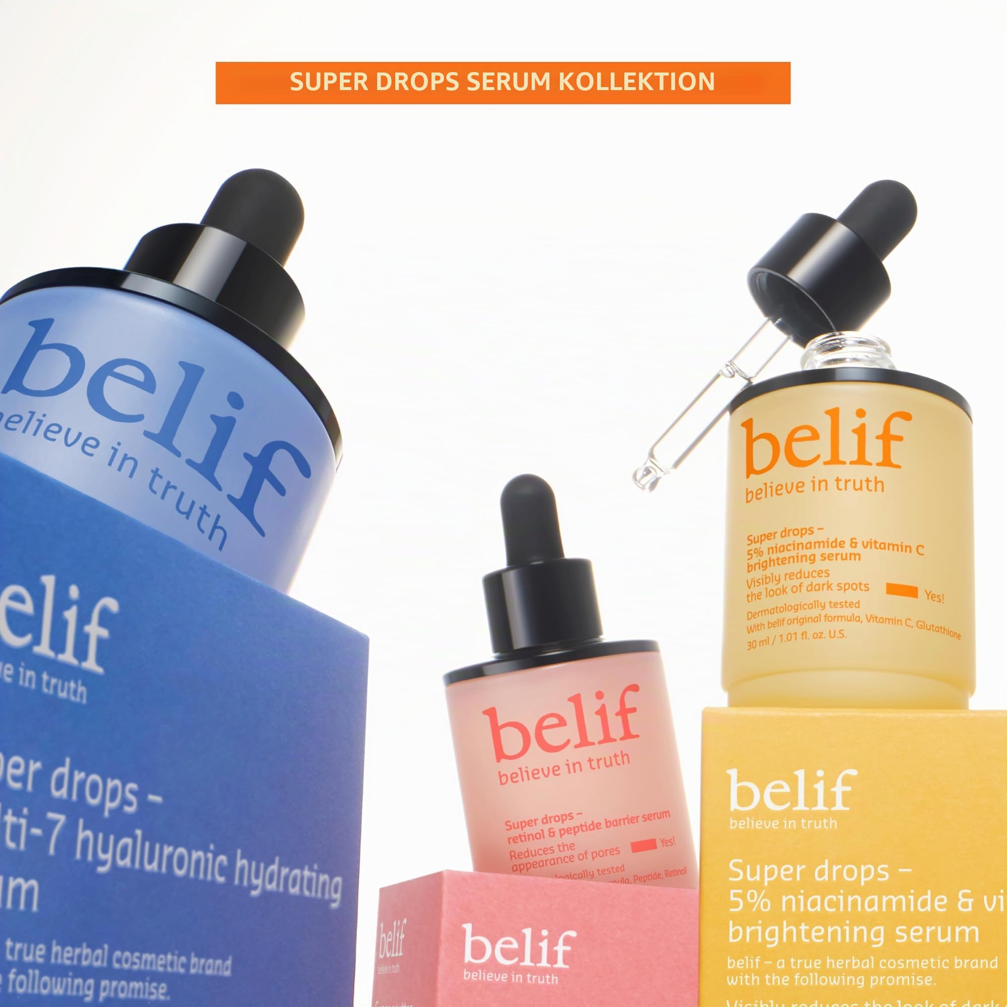 belif Super Drops Gesichtsserum 5% Niacinamid 30 ml