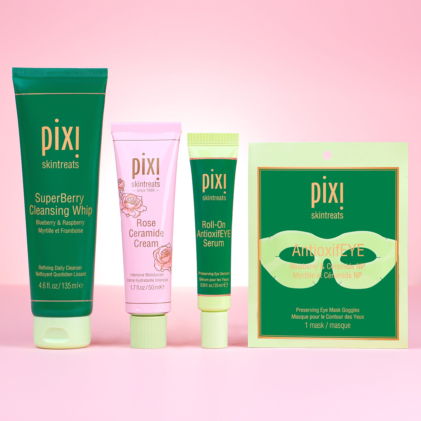 Pixi Antioxidant Radiance Quartet Gesichtspflege 4er Set
