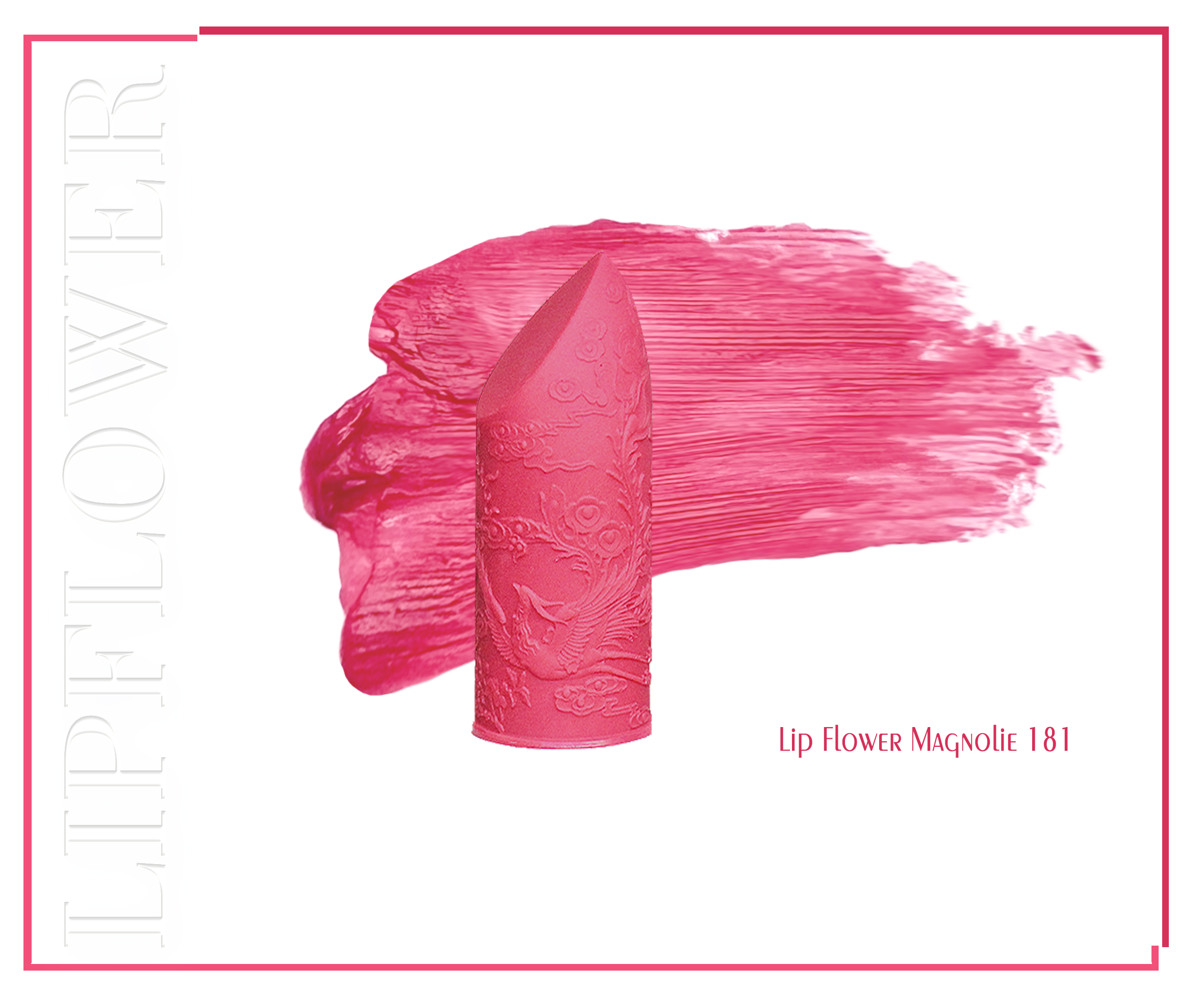 Shaoyun Lip Flower 181 Magnolie Lippenstift Rosa vegan