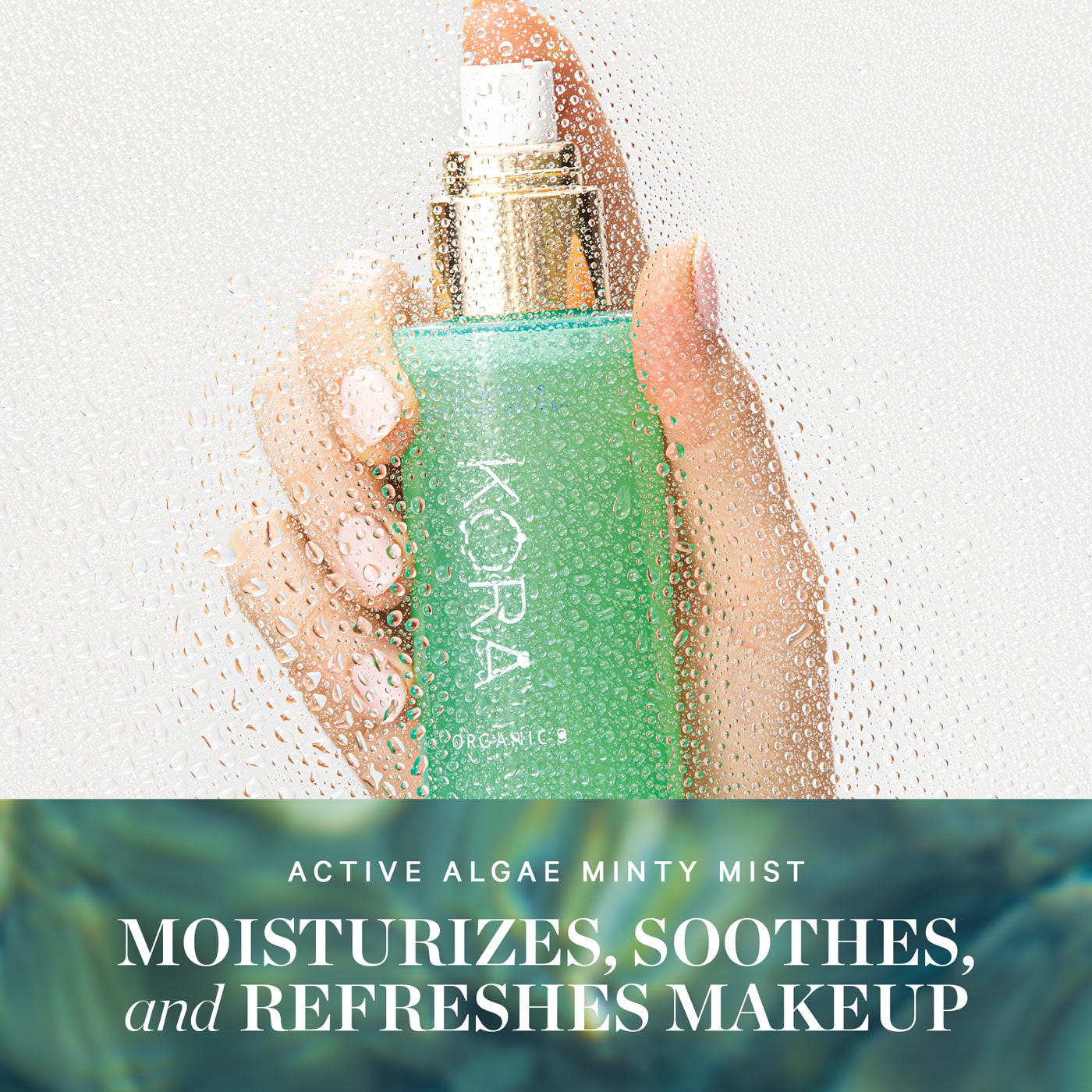 Kora Organics Active Algae Minty Mist Gesichtsspray Minze 100ml