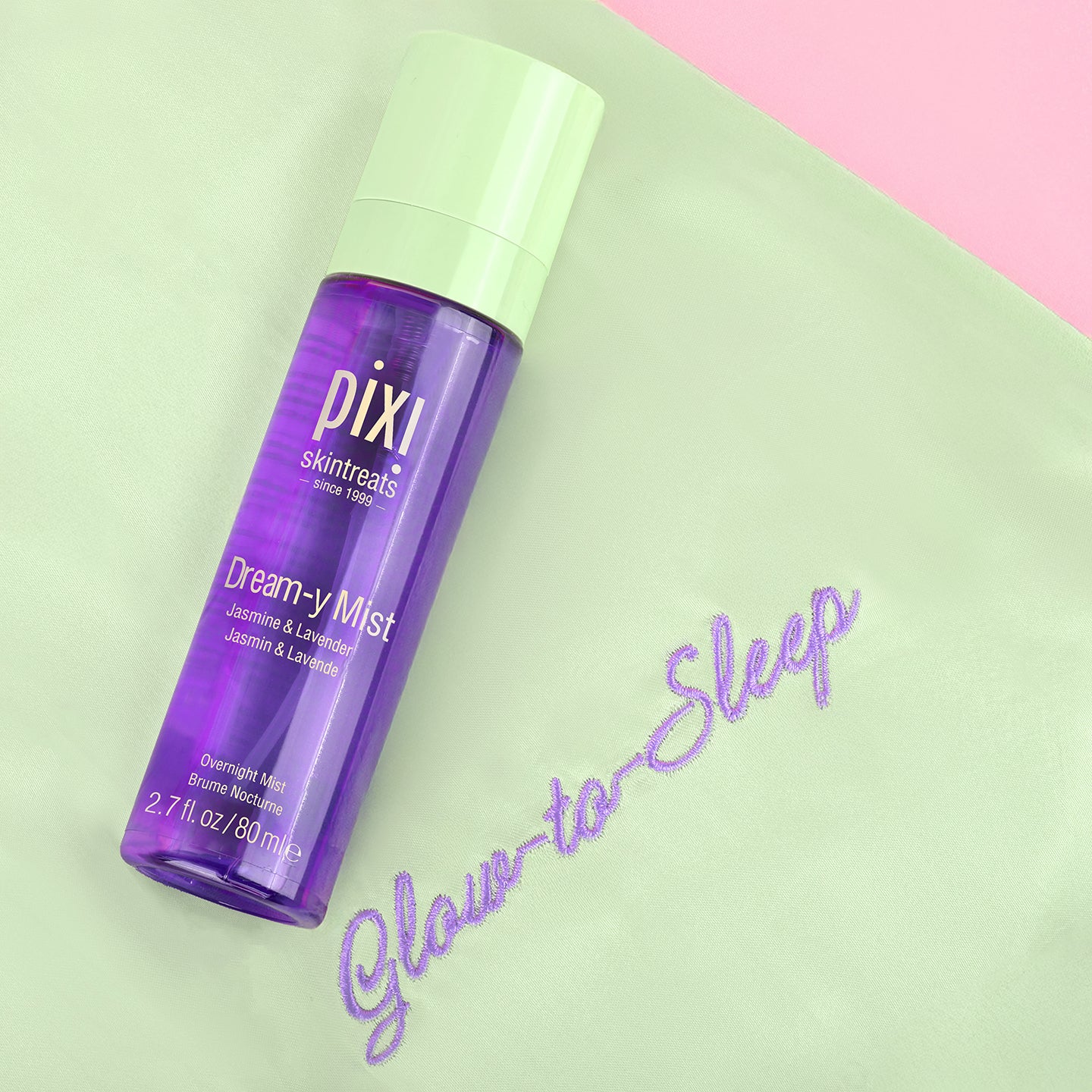 Pixi Makeup Dream-y Satin Pillowcase Kissenbezug glatt