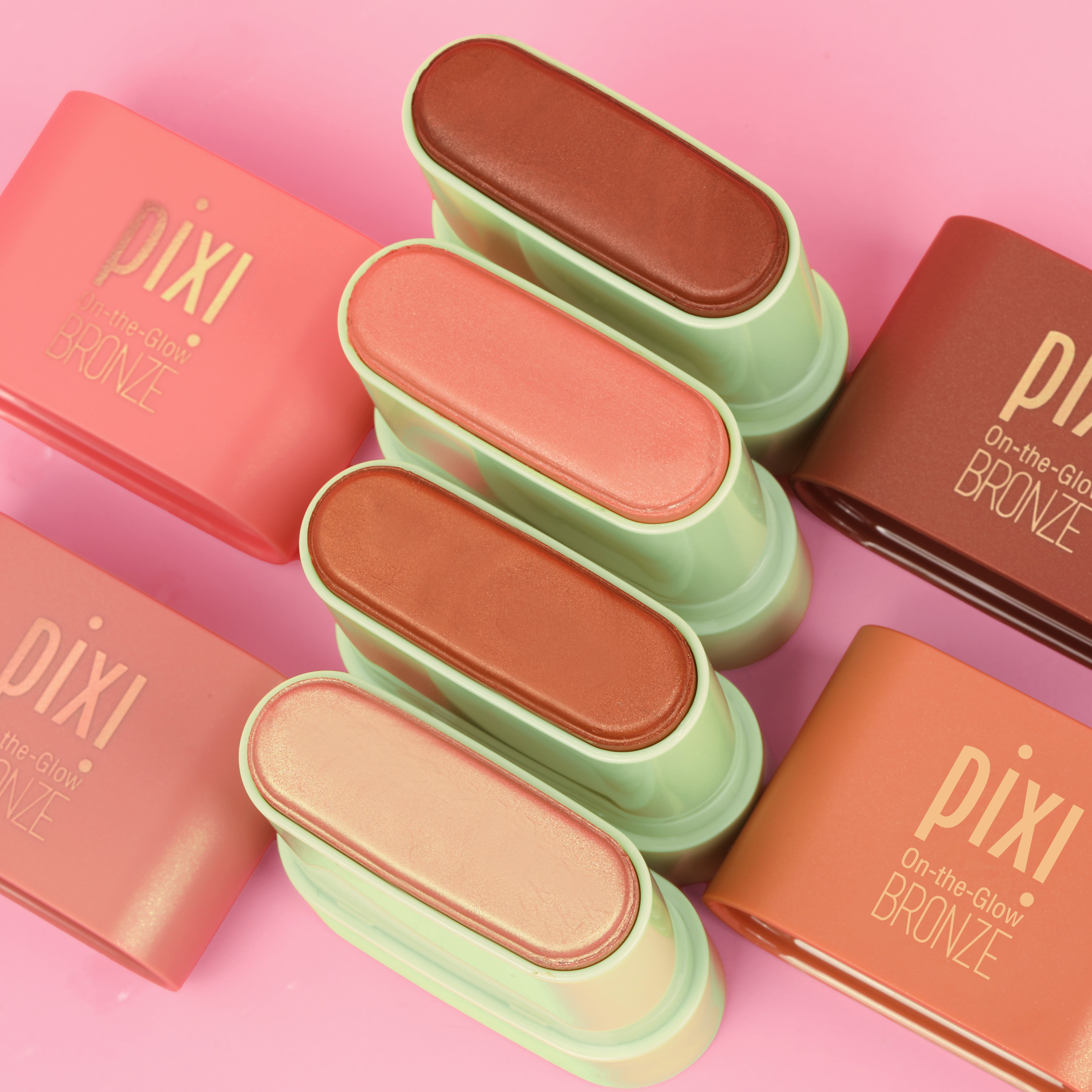 Pixi Makeup On-the-Glow BRONZE Petite Bronzer Stick SoftGlow Wärme