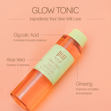 Pixi Glow Tonic Gesichtswasser Original 250 ml mit 5% Glykolsäure
