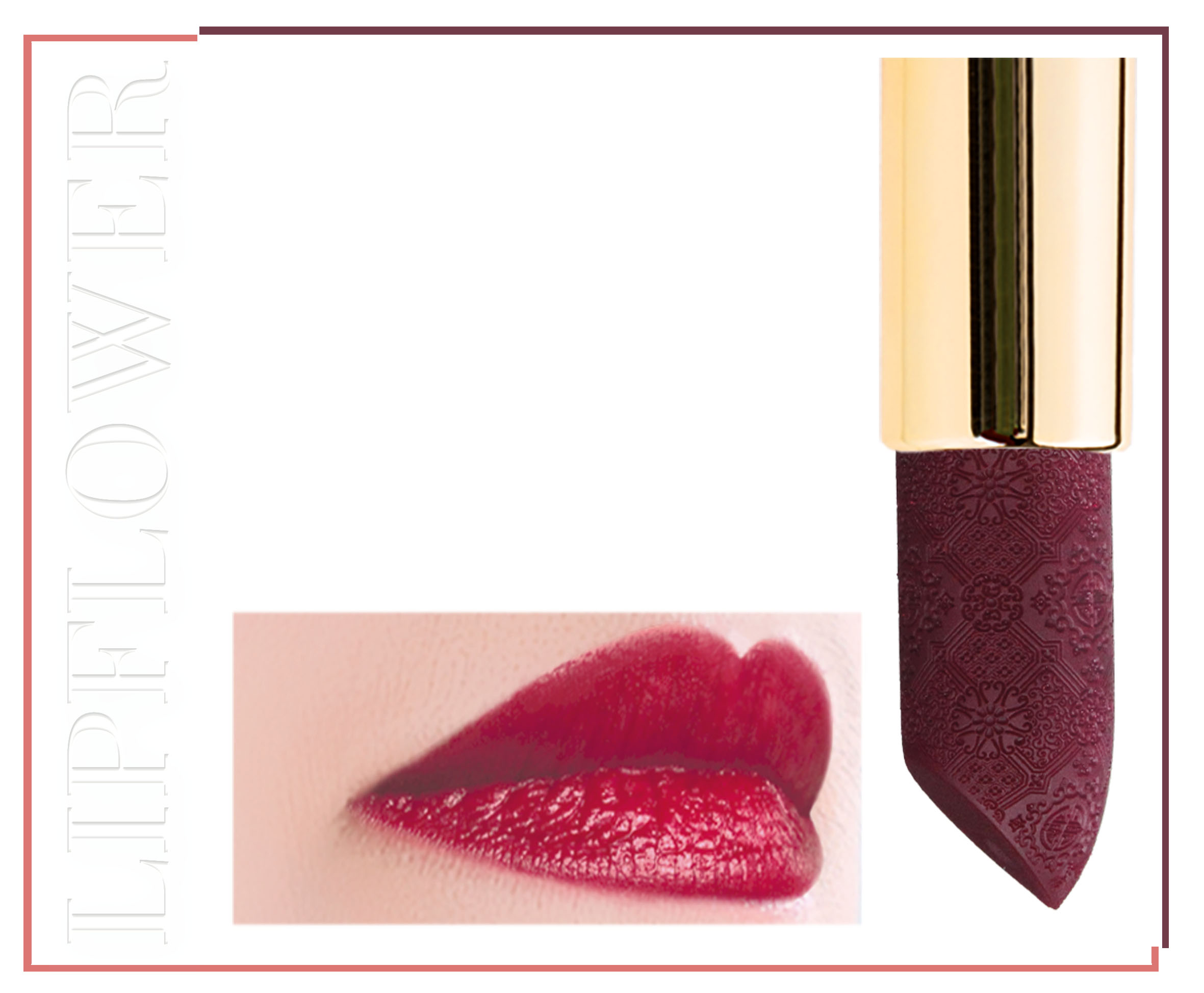 Shaoyun Lip Flower Medinilla 185 Lippenstift Rot-Violett