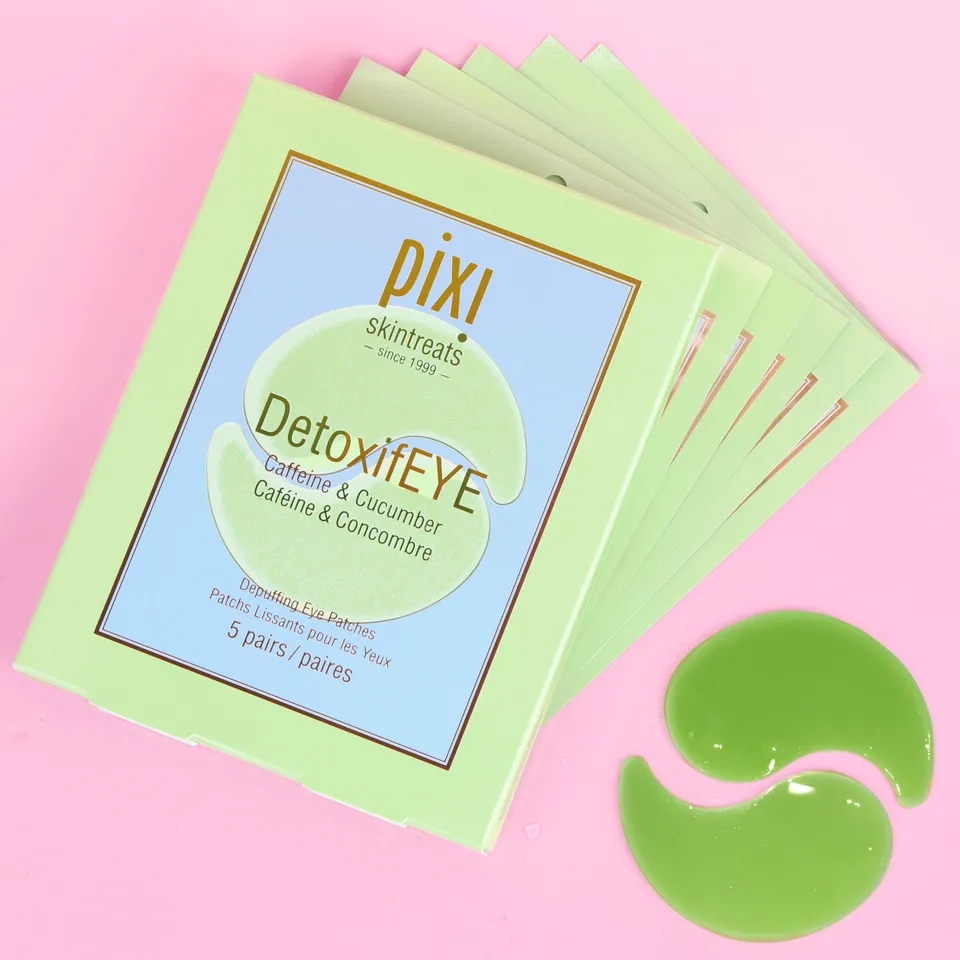 Pixi DetoxifEYE Augenpads 5 Paar Koffein Gold