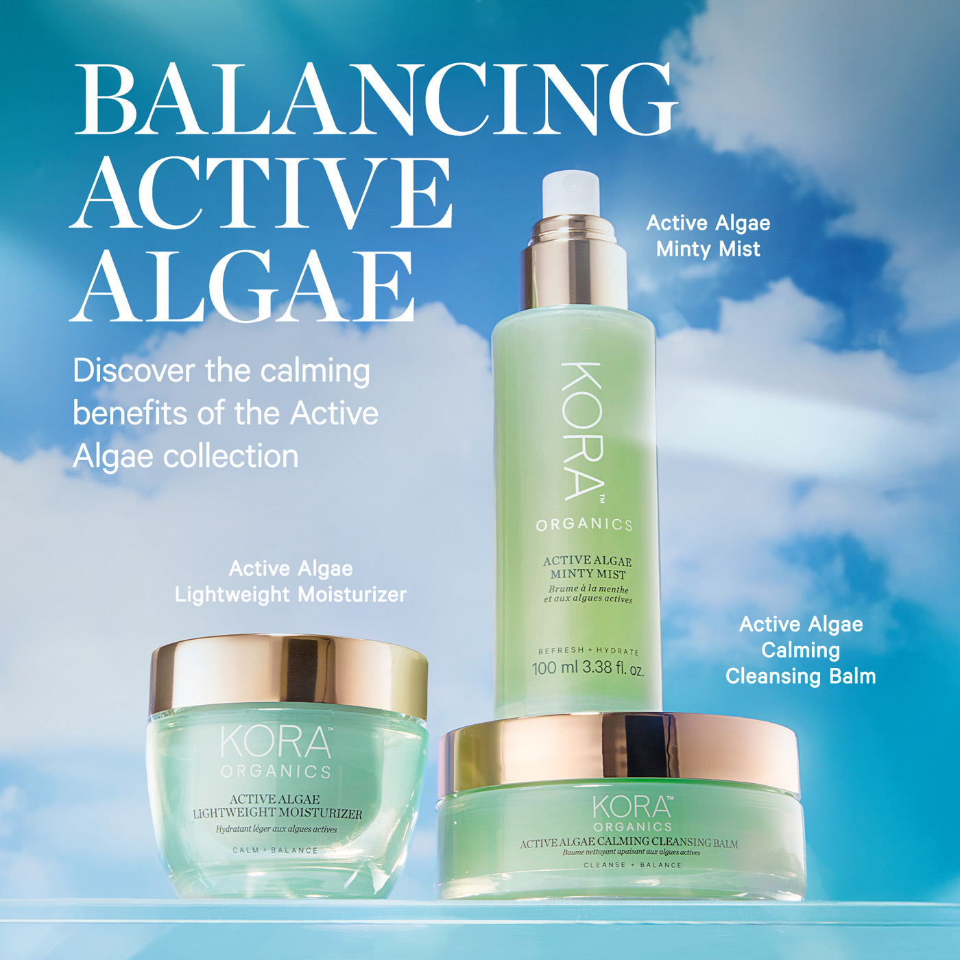 Kora Organics Active Algae Cleansing Balm Reinigungsbalsam 100g