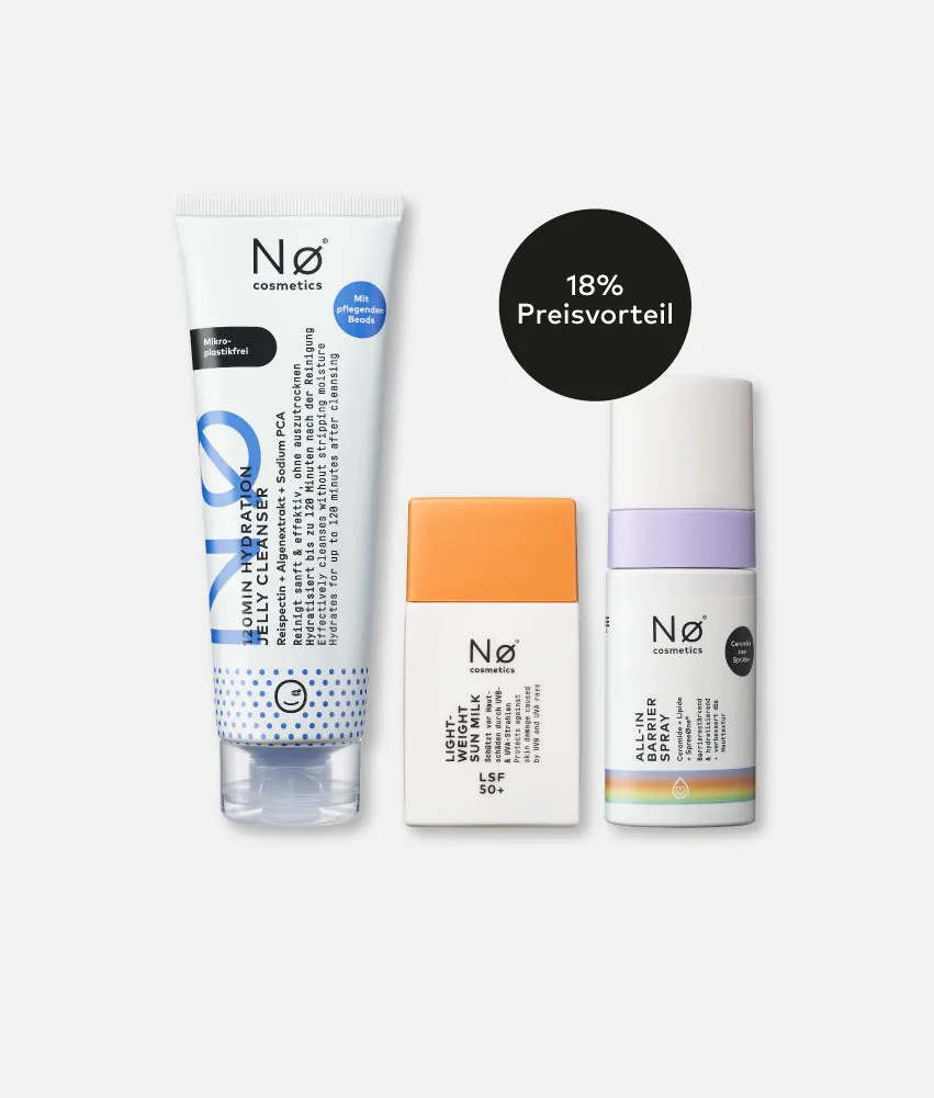 No Cosmetics set tøday Cheer Skin Trio Pflegeset 3-teilig mit Sonnenschutz