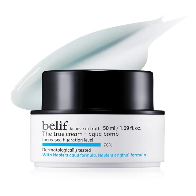 Belif Aqua Bomb True Cream Gesichtscreme 50 ml Mischhaut