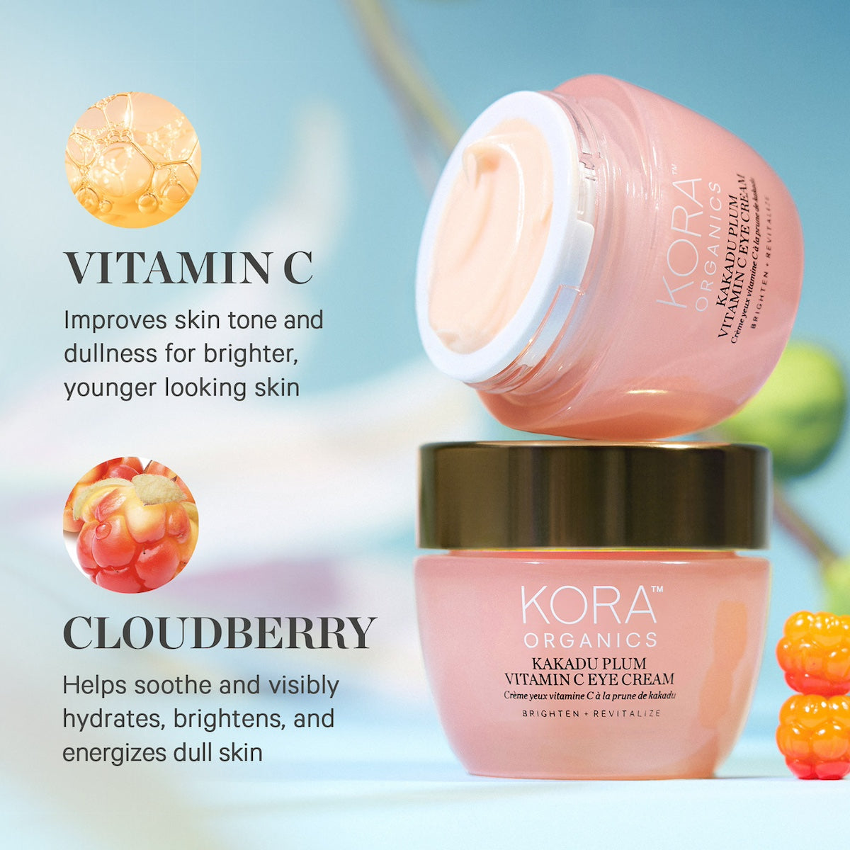 Kora Organics Kakadu Plum Augencreme Eye Cream 15 ml Vitamin C