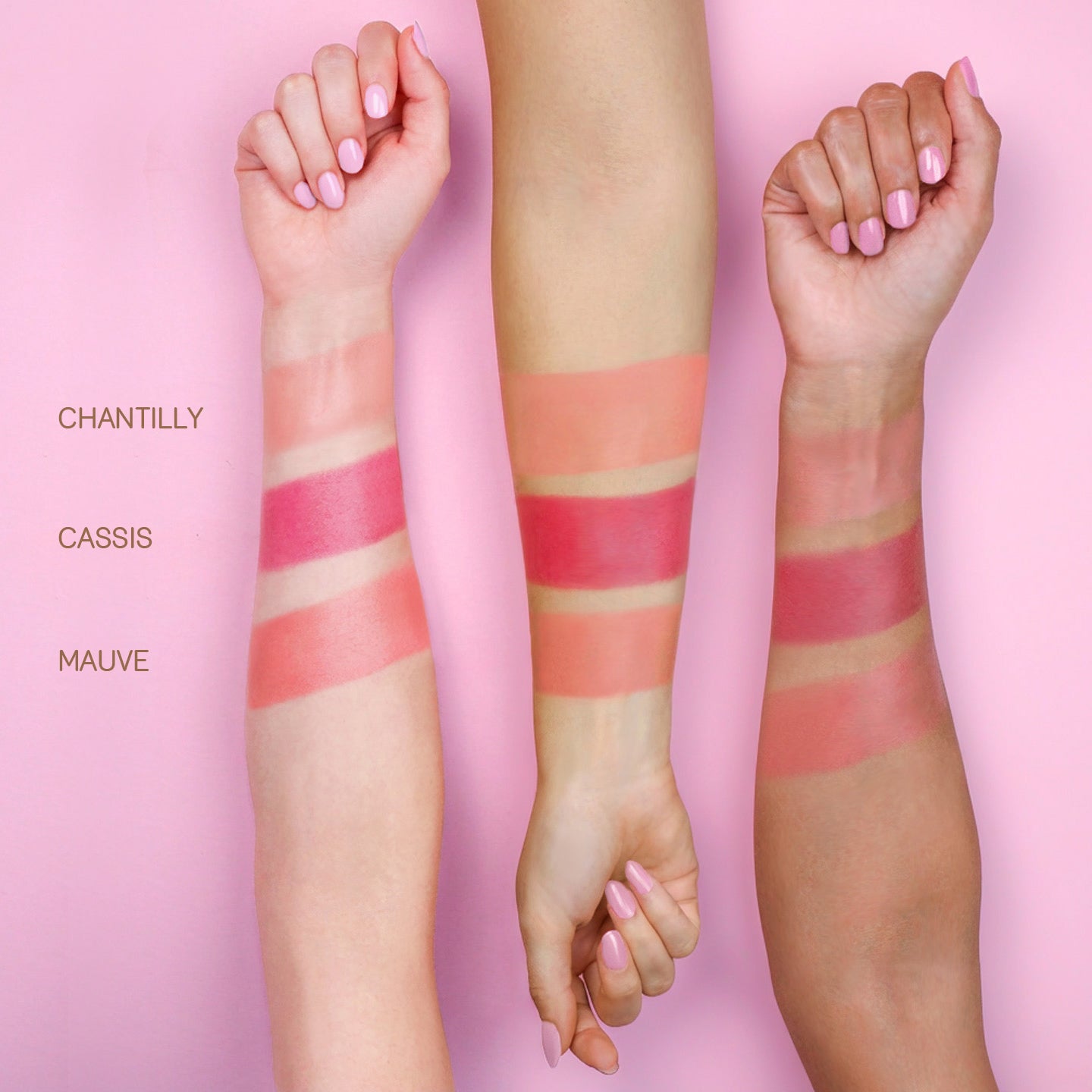 Pixi Makeup On-the-Glow Blush Set 3 Stifte Cassis Chantilly