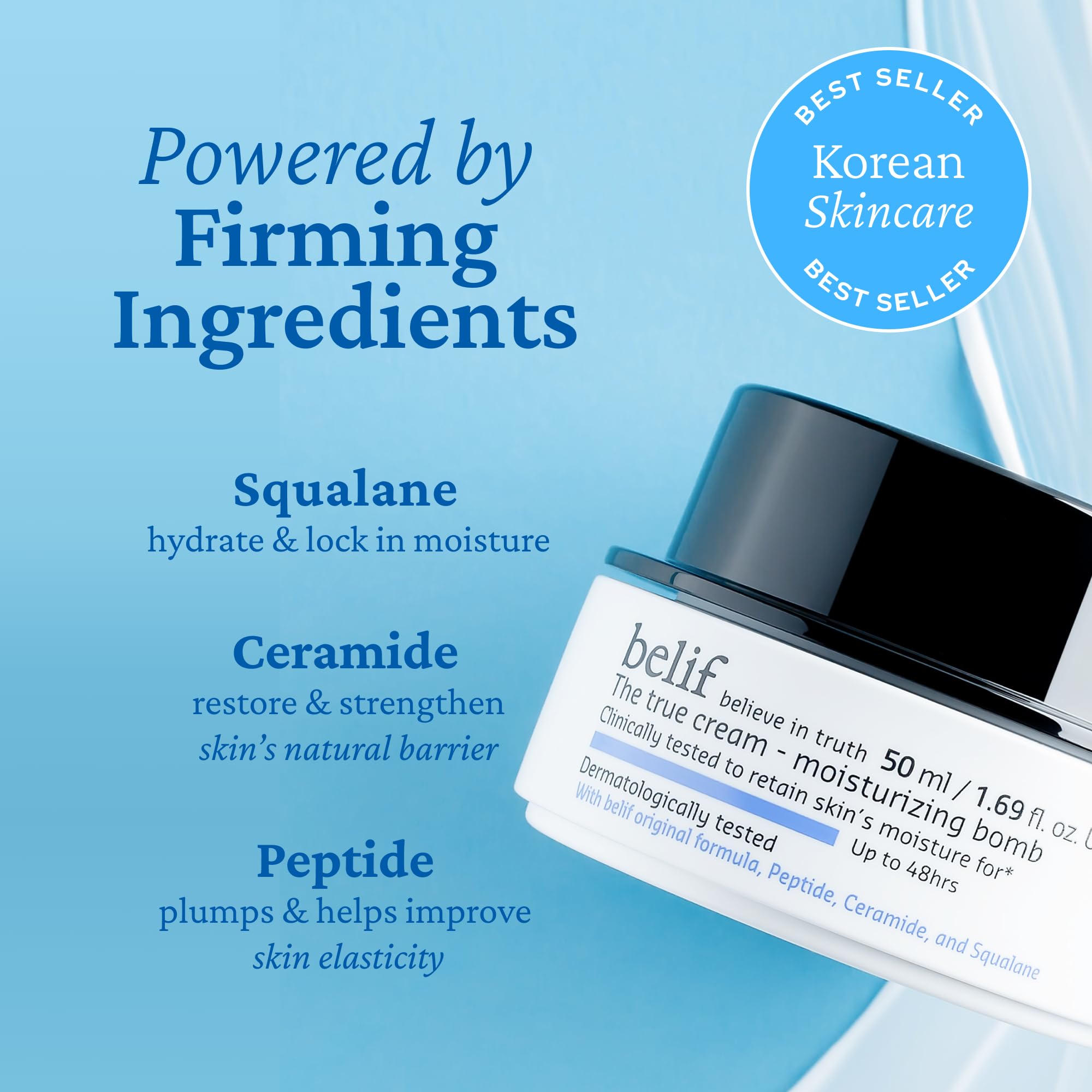 belif Moisturizing Bomb Feuchtigkeitscreme 50ml mit Ceramid