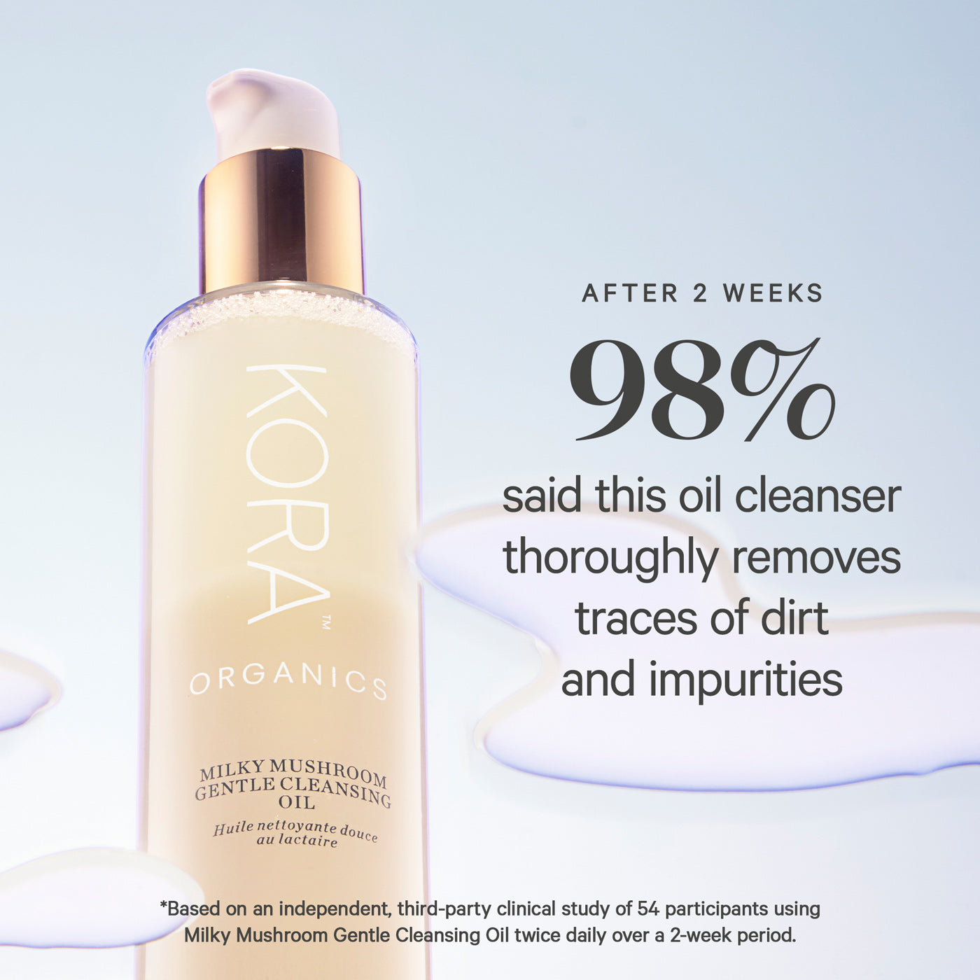 Kora Organics Milky Mushroom Reinigungsöl Cleansing Oil 150 ml mild