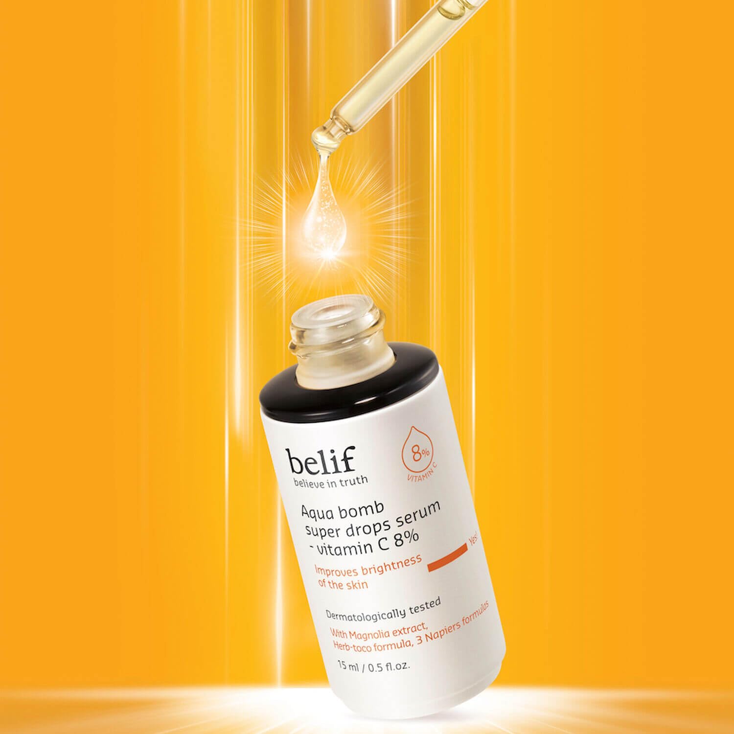 belif Super Drops Vitamin C Serum Gesichtsserum 8% 15 ml