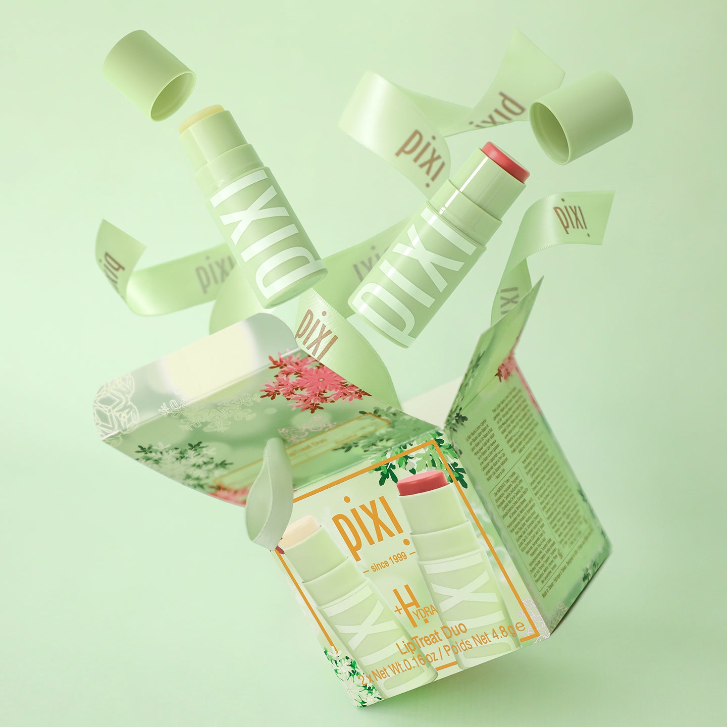 Pixi Makeup +Hydra LipTreat Duo 2x Balsam feucht