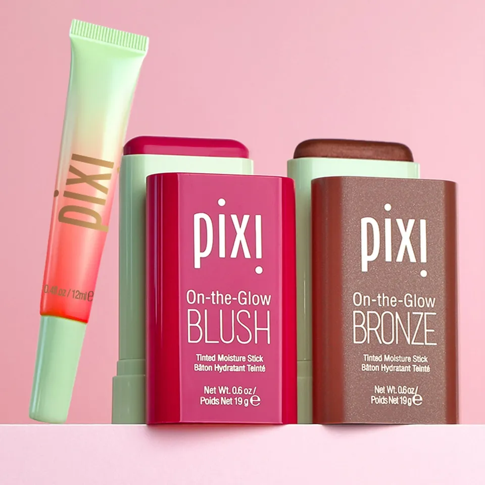Pixi Beauty Glow Tonic Glow & Go Trio Make-up-Set 3 Sticks Blush