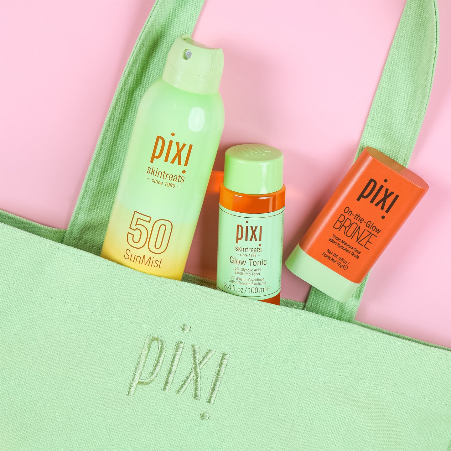 Pixi Makeup Tote Bag Stofftasche Limited 25 Jahre Edition
