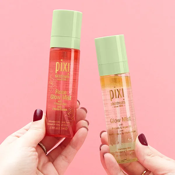 Pixi Glow Tonic Glow Mist Duo Spray 2-teilig Rose