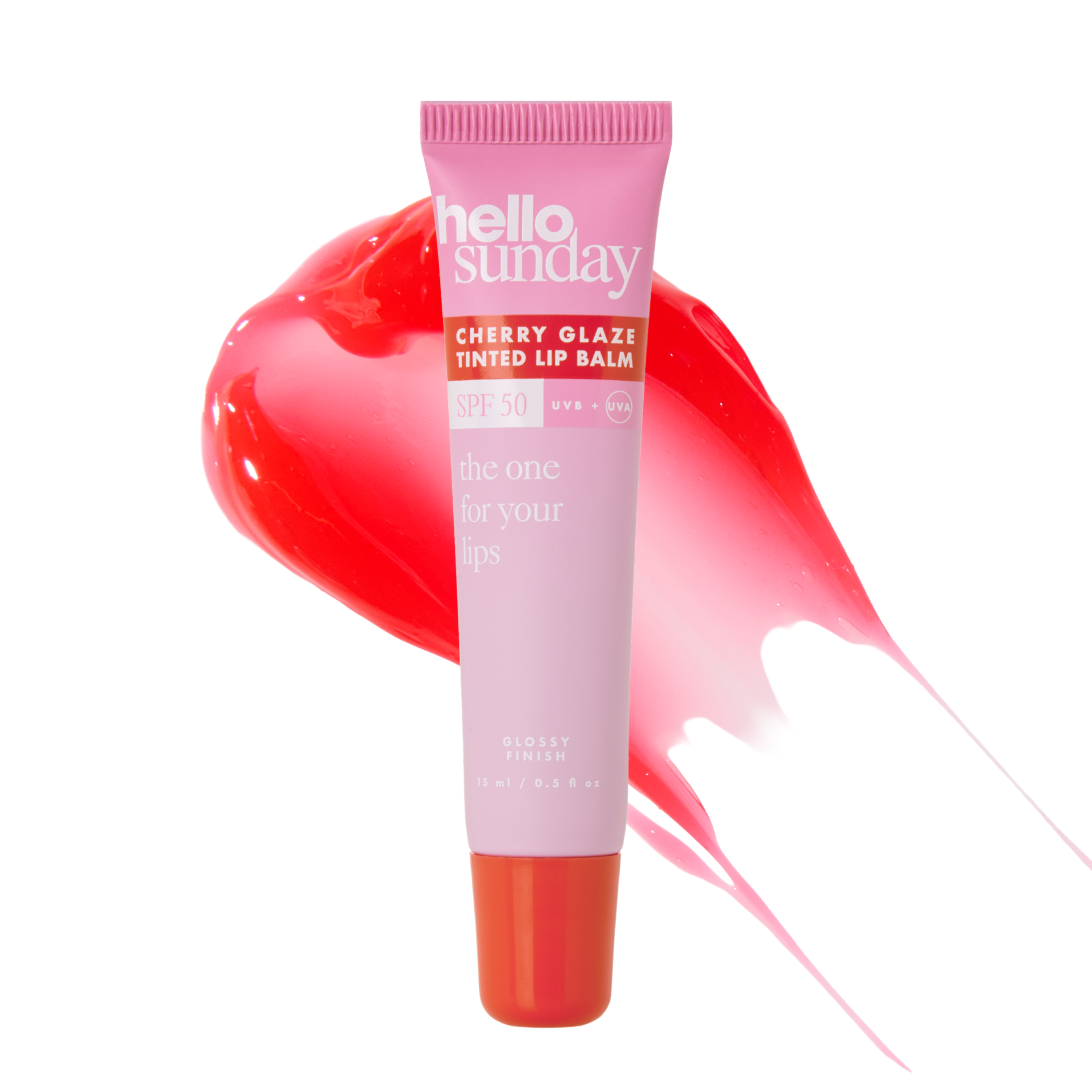 Hello Sunday Lips Tinted Lip Balm SPF 50 Rose Bloom Shea