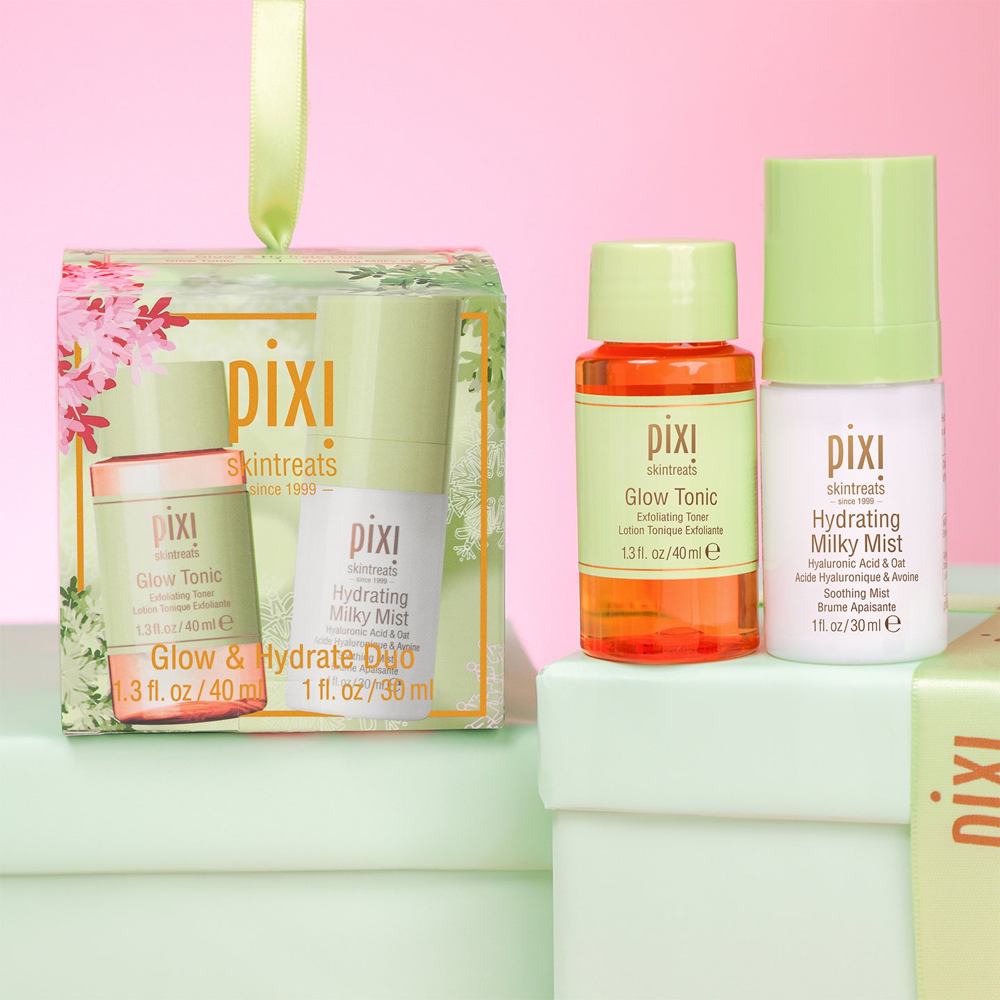 Pixi Glow Tonic Glow & Hydrate Duo Gesichtswasser 2er Mini