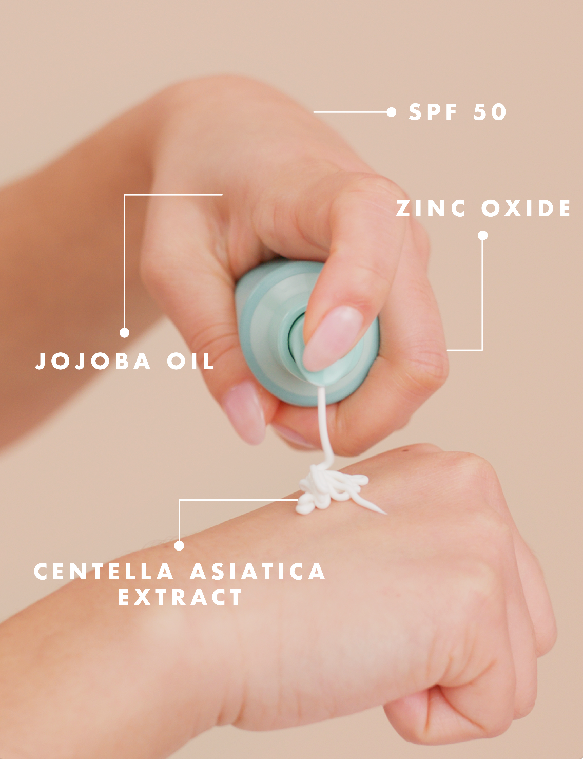 Hello Sunday Moisturisers The Everyday One Creme SPF 50 Centella