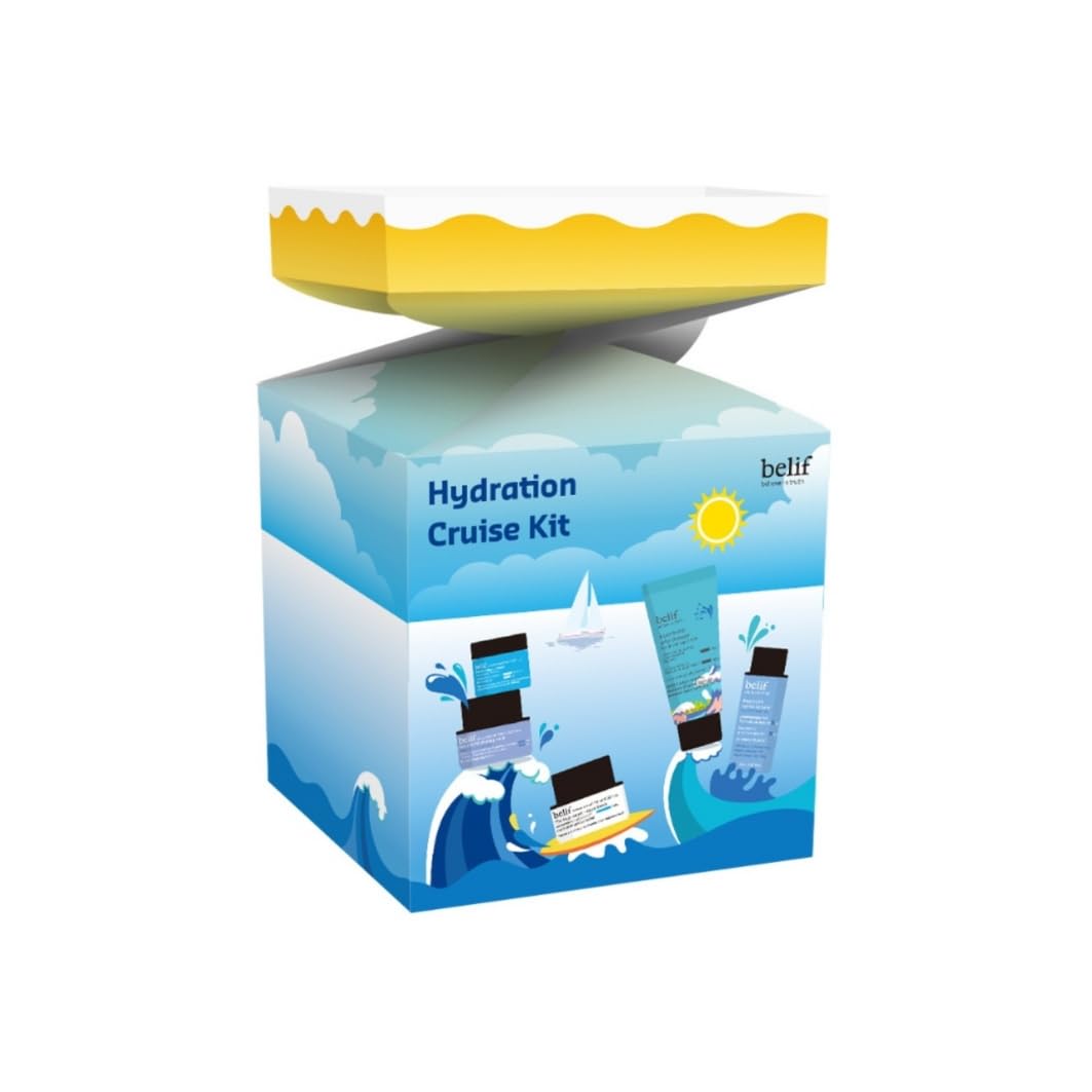 Belif Aqua Bomb Hydration Cruise Set Pflegeset 5-teilig