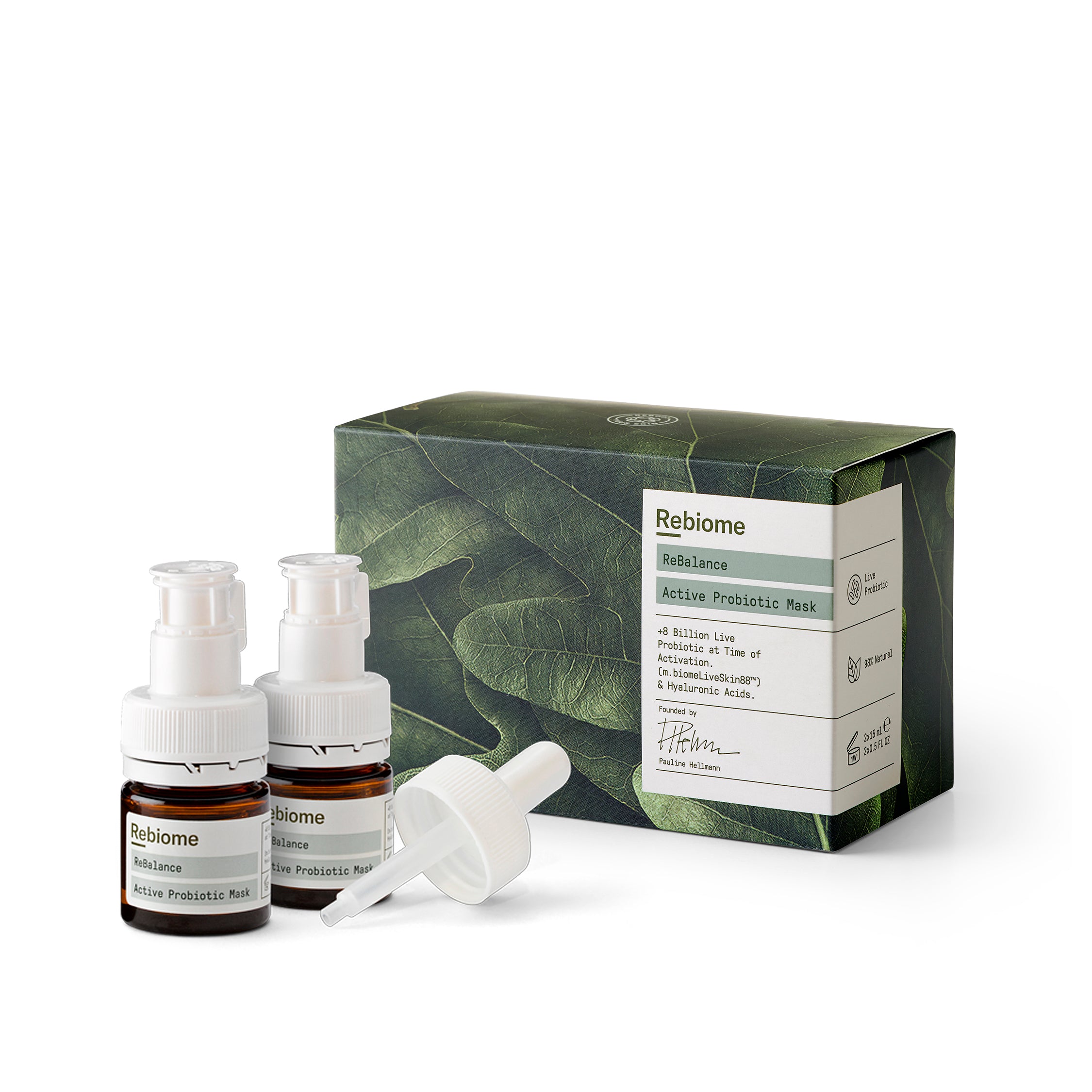 Rebiome Serums ReBalance Maske 2x15 ml Probiotika