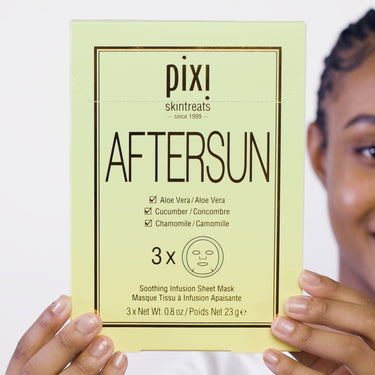 PIXI Beauty SunTreats Aftersun Sheet Mask 3 Stück Tuchmaske